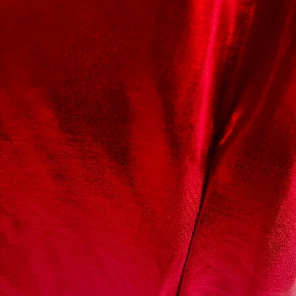 Music Legs Lingerie Dress Red Metallic One Size - Picture 4 of 9